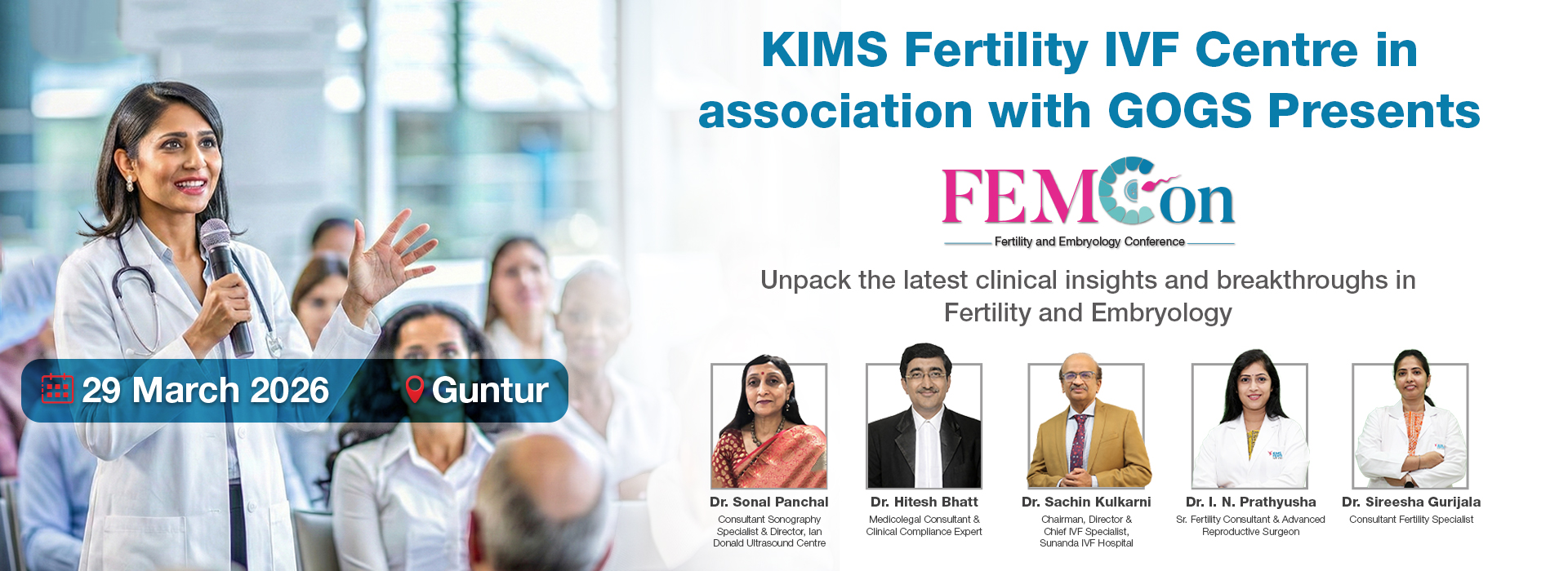 FEMCon Desktop Banner